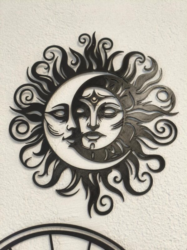 Déco murale "Soleil & Lune"