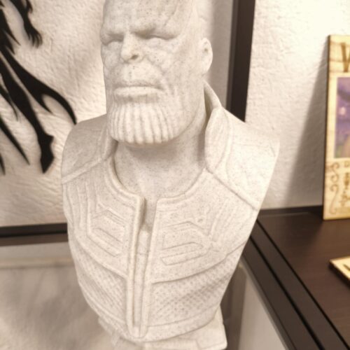 Buste Thanos effet pierre