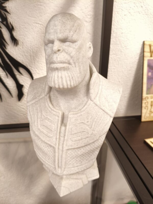 Buste Thanos effet pierre