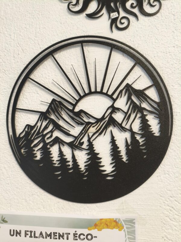 Déco murale "Montagnes & Forêt"