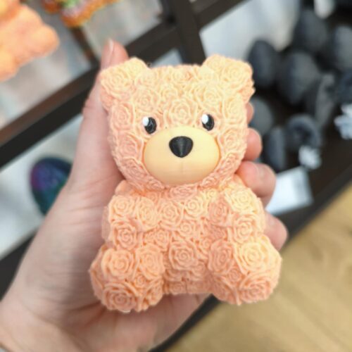 Ourson en roses